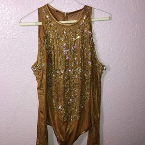 Off the shoulder bodysuit